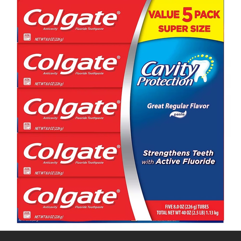 COPY - COPY - COPY - Colgate Cavity Protection Toothpaste with fluoride 3pack